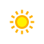 Sunny weather icon